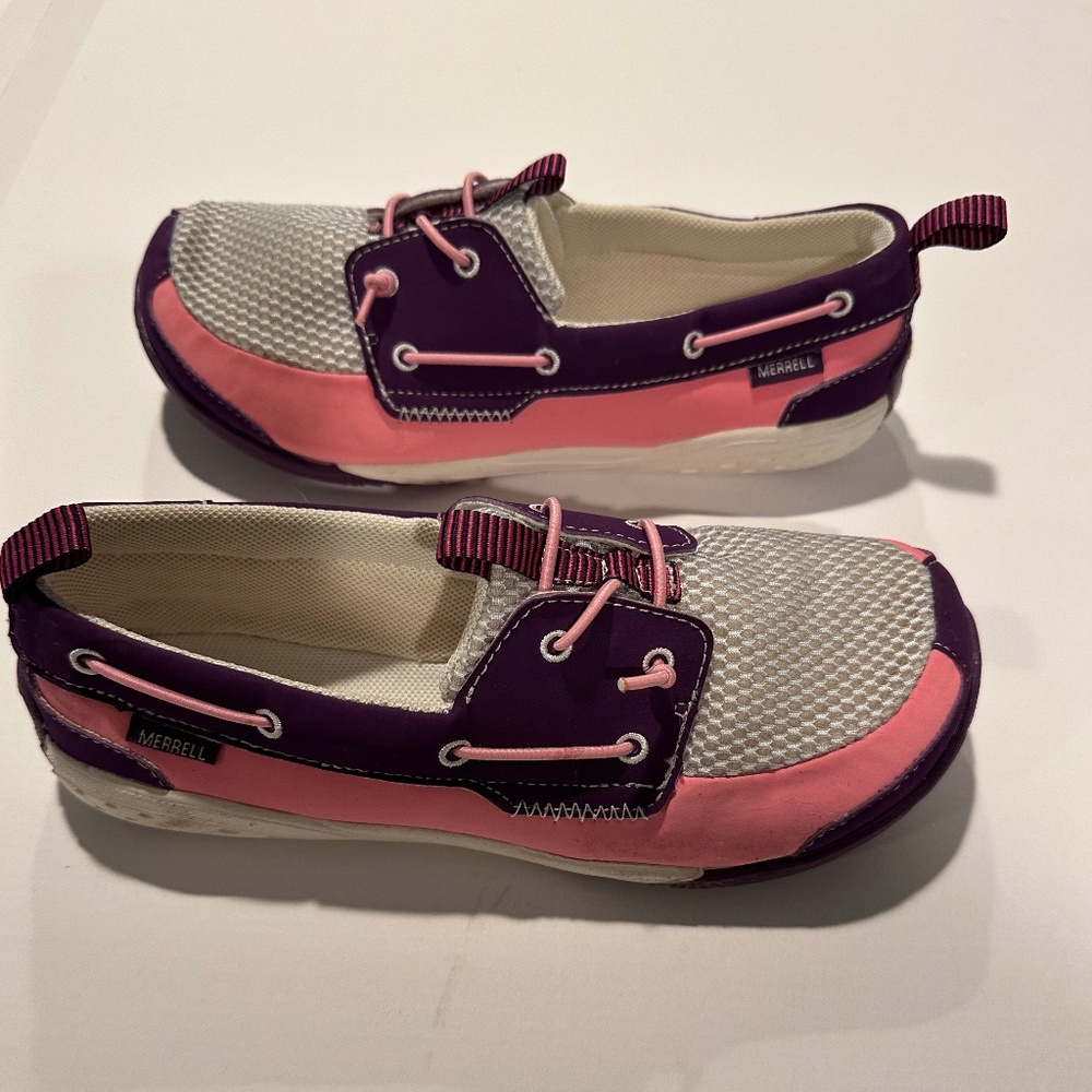 Merrell Kids Moccasins - Pink and Purple
